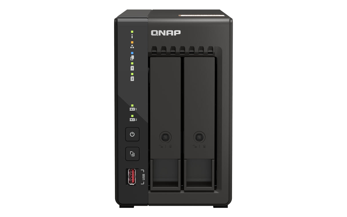 Dispositivo Qnap Nvr Qvp-21c De 8 Canales Integrado Y 2 Bahías