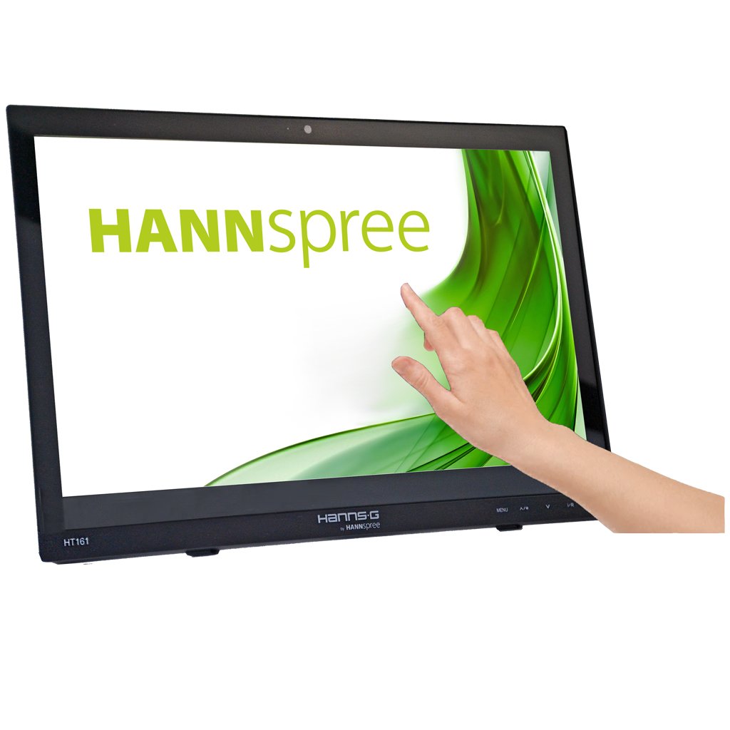 EAN 4711404021800 - Hannspree HT161HNB pantalla para PC 39,6 cm (15.6") 1366 x 768 Pixeles HD LED Pantalla táctil Mesa Negro imagen 2