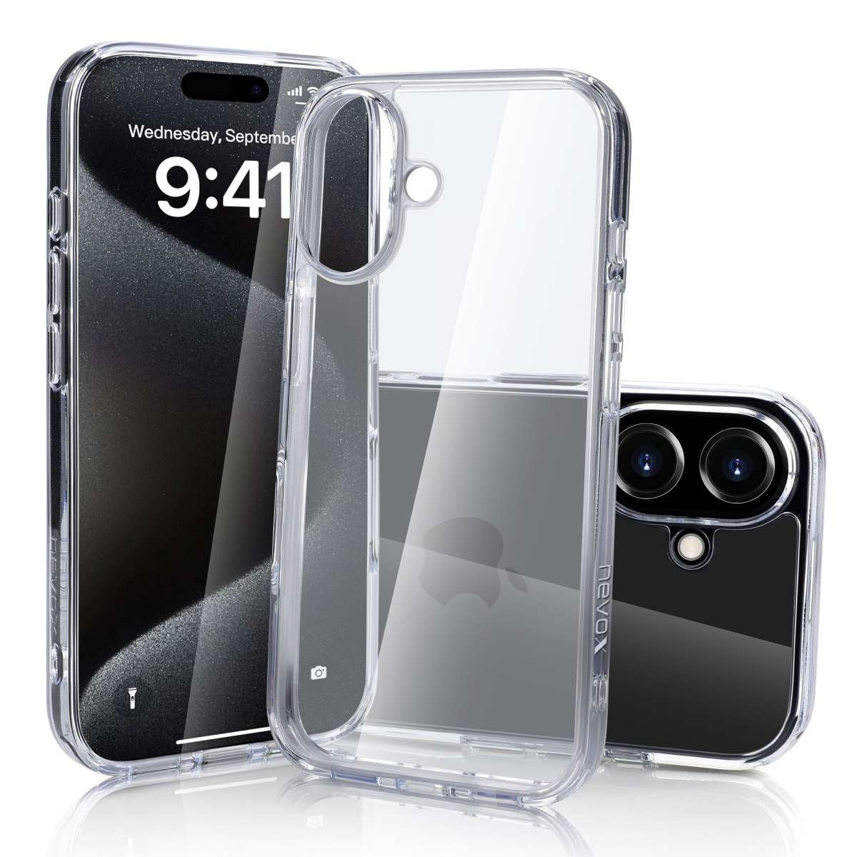EAN 4250686413748 - nevox StyleShell SHOCKFlex funda para teléfono móvil 15,5 cm (6.1") Carcasa rígida Transparente imagen 1