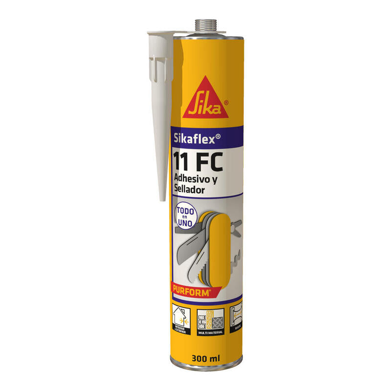 Adhesivo Y Sellador Sikaflex-11fc Purform Blanco 300ml