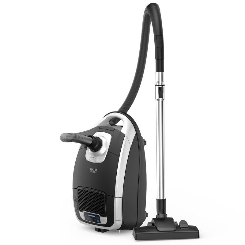 Adler Ad 7069 Vacuum Cleaner With Bag, Digital Control, Black