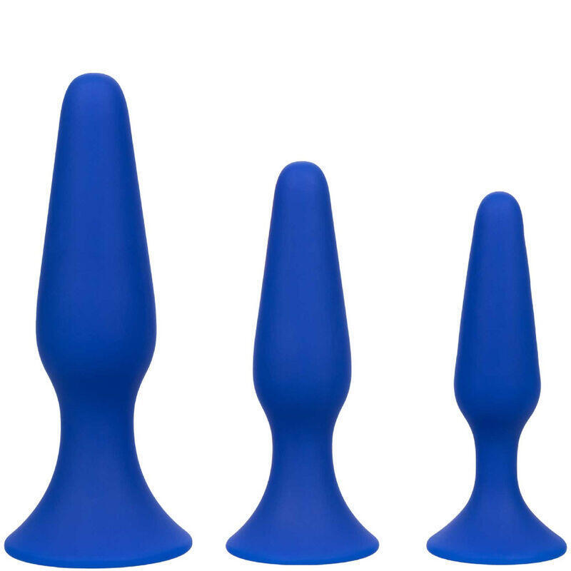 Admiral - Kit 3 Plug Anal Azul