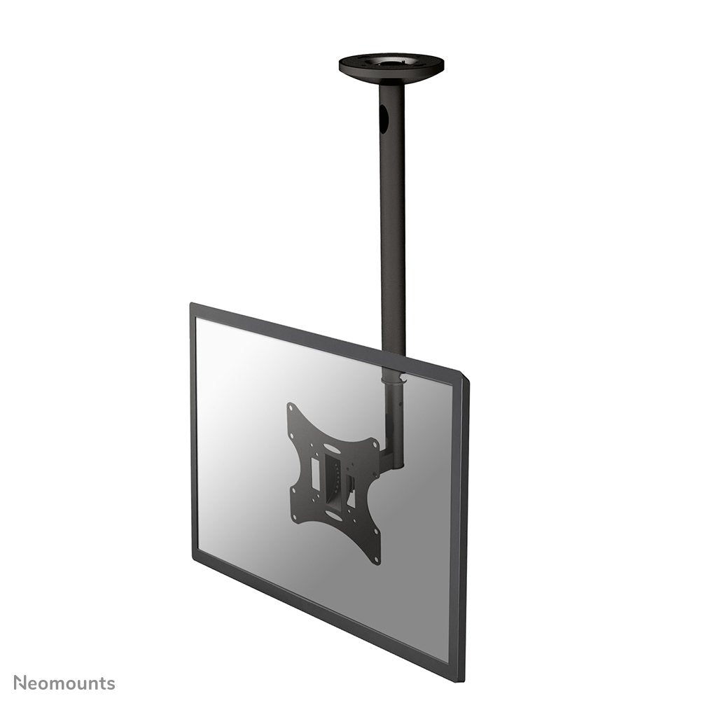 Neomounts By Newstar Soporte De Techo Para Tv (Ceiling Mount 10-40in Tilt/Swiv - Blk. Max 20kg.Vesa50x50to200x200)