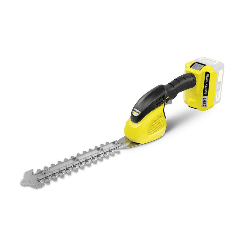 EAN 4054278547985 - Kärcher GSH 18-20 Battery tijera de césped inalámbrica 20 cm 18 V Negro, Amarillo imagen 2