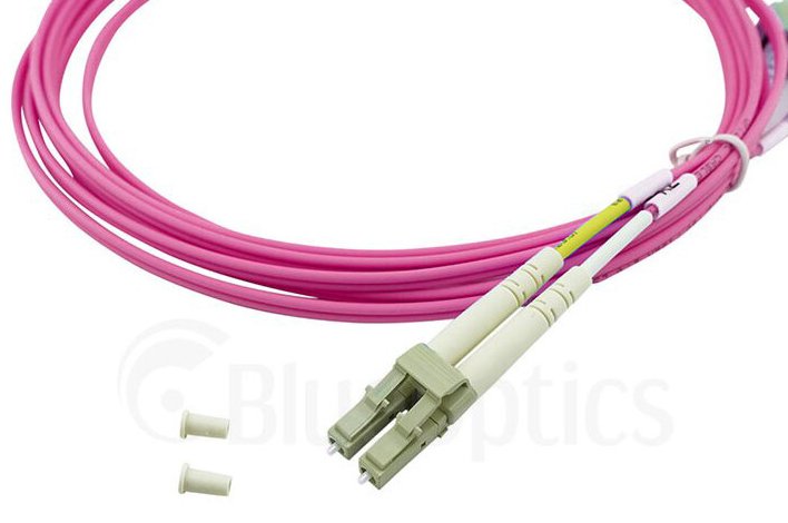 Blueoptics Sfp3133fu2mk Cable De Fibra Optica 2 M Lc St Om4 Rojo