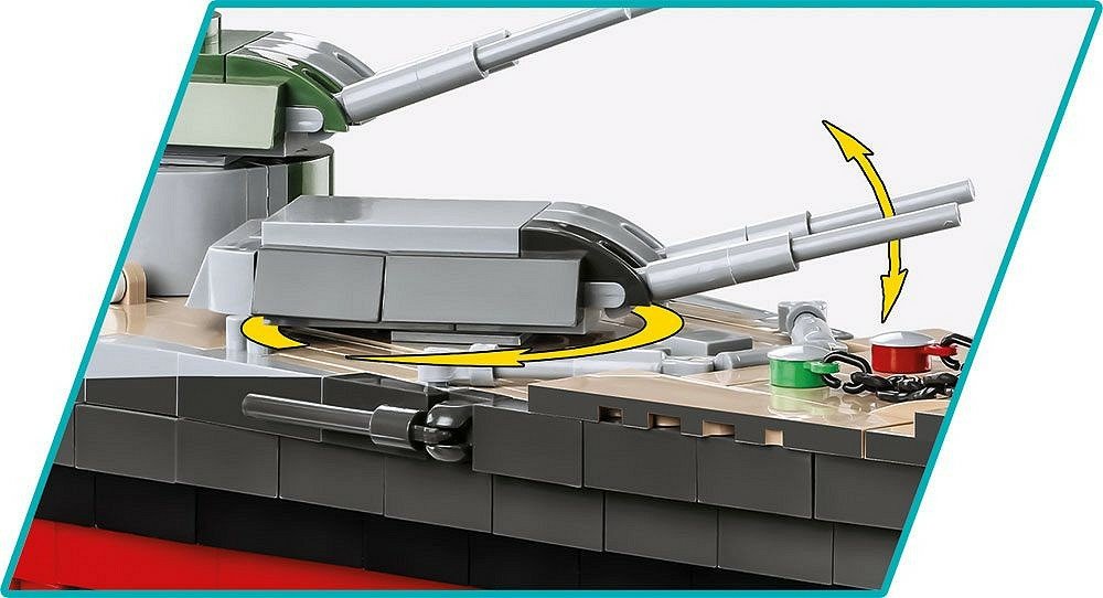 EAN 5902251048396 - COBI COBI-4839 modelo a escala Maqueta de navío de línea Kit de montaje 1:300 imagen 7