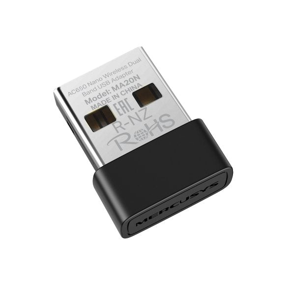 Wrl Adapter 650mbps Usb Nano/Ma20n Mercusys