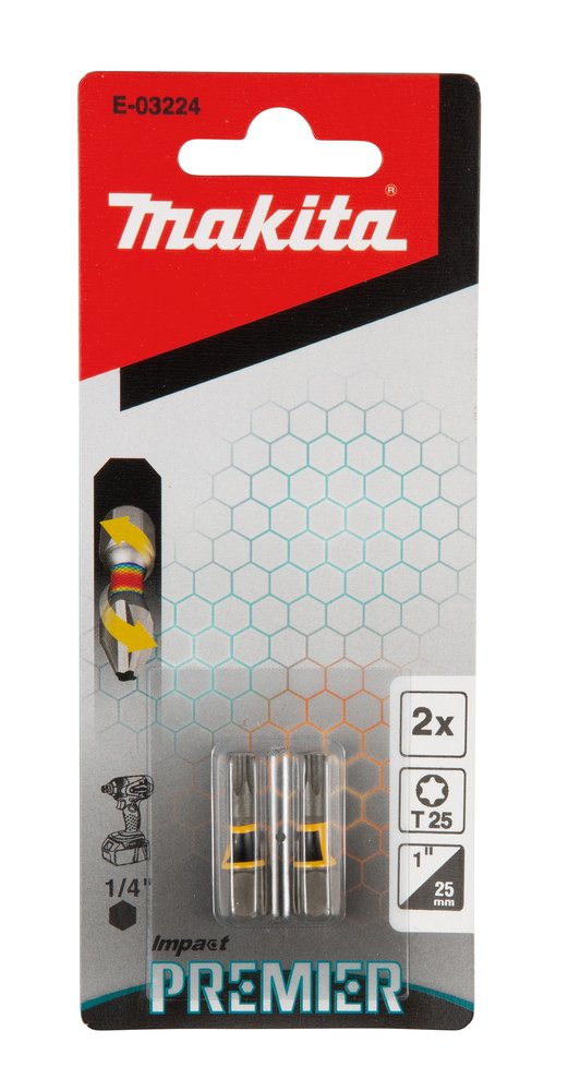 EAN 0088381569897 - Makita E-03224 punta de destornillador 2 pieza(s) imagen 4