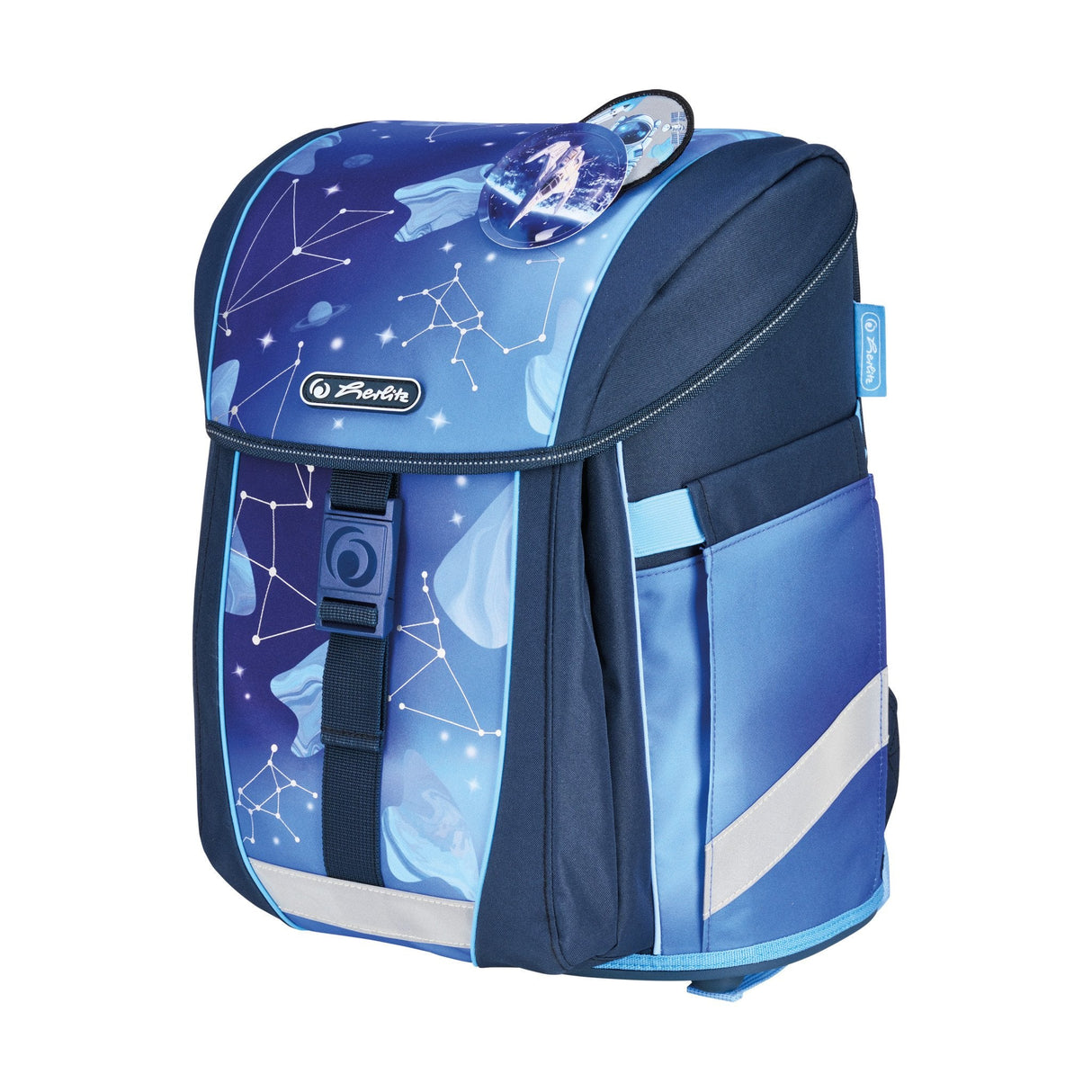 Mochila Herlitz Filoactive Xl Plus Escolar Niño Poliéster Azul, Azul Oscuro