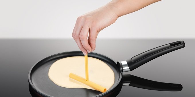 Espatula De Crepes Con Esparcidor Delícia