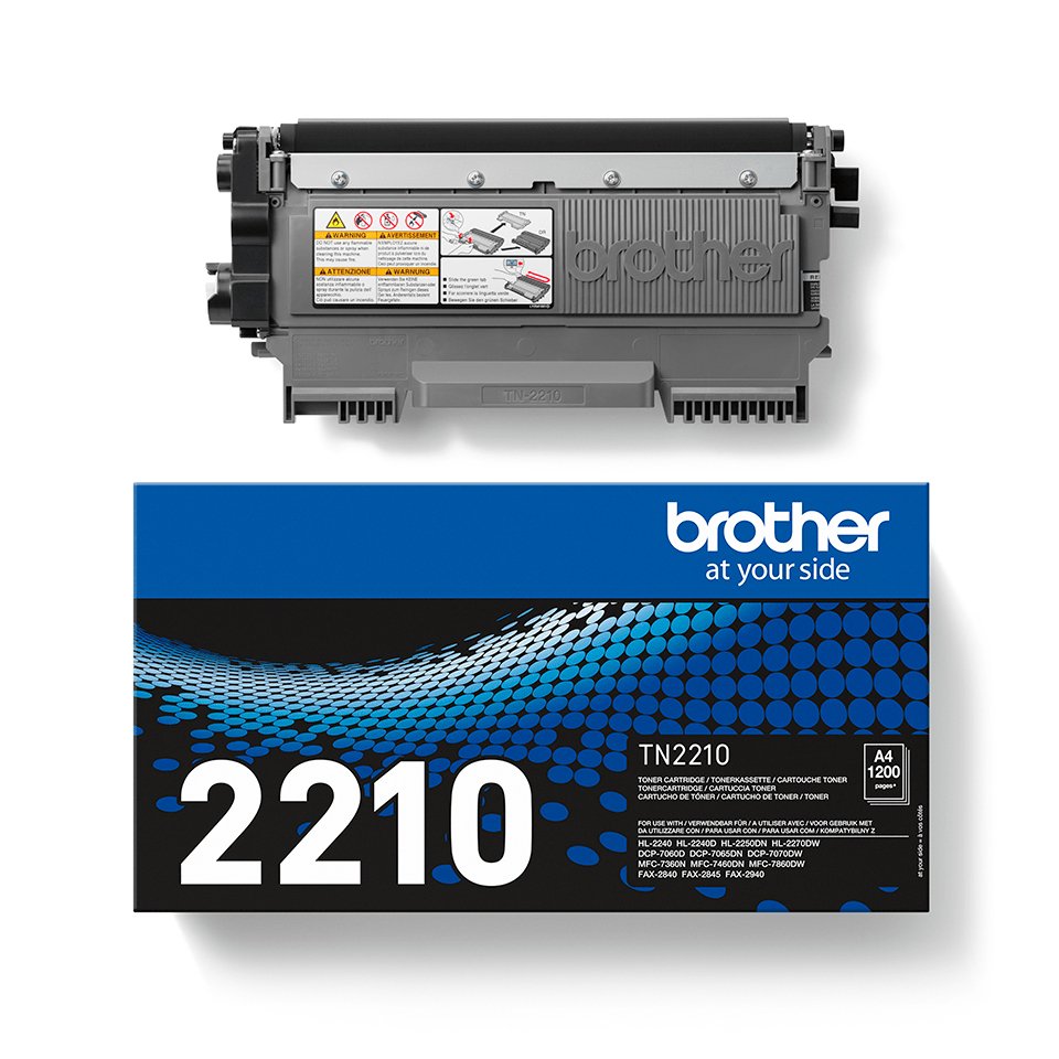 EAN 4977766682800 - Brother TN-2210 cartucho de tóner 1 pieza(s) Original Negro imagen 2