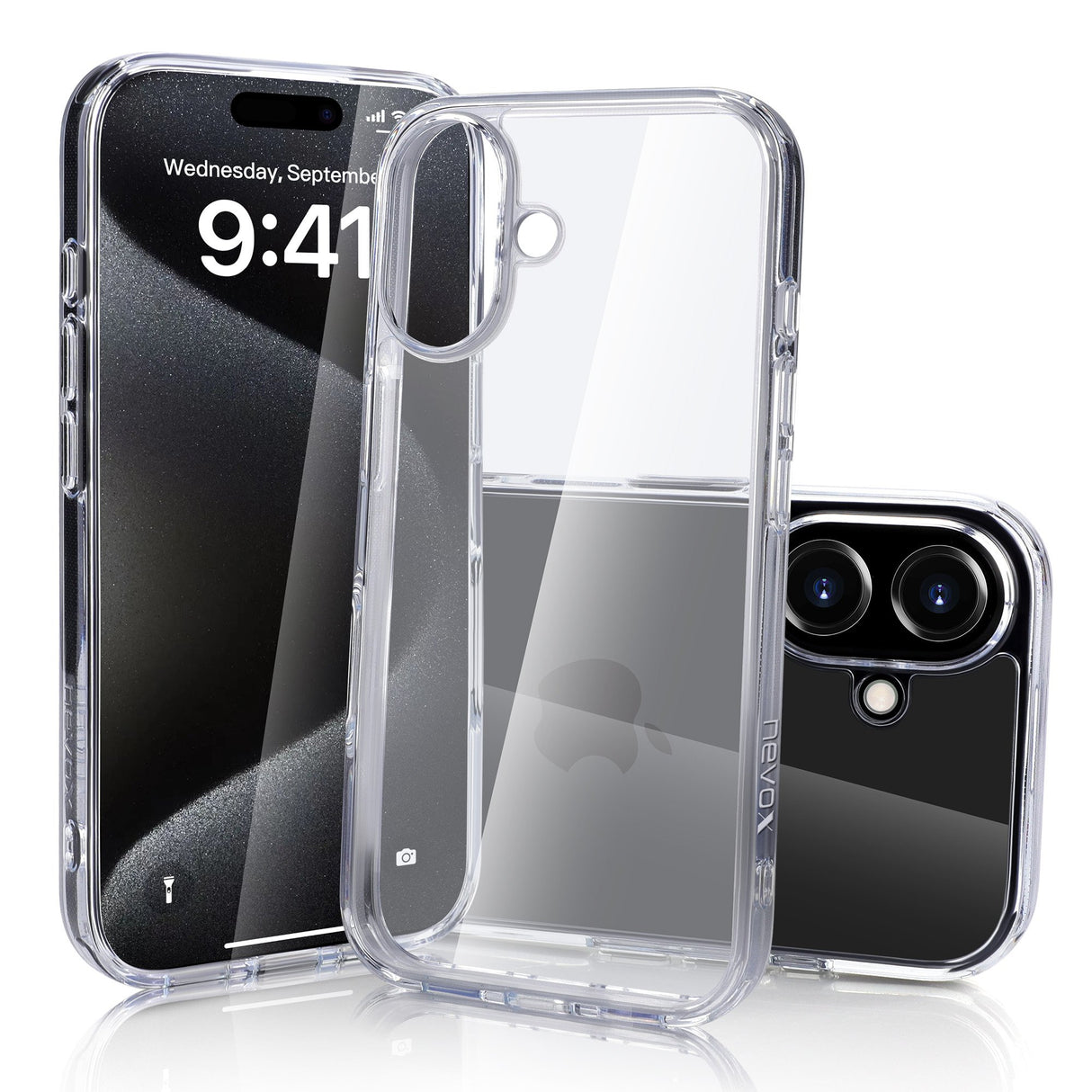 EAN 4250686413755 - nevox StyleShell SHOCKFlex funda para teléfono móvil 17 cm (6.7") Carcasa rígida Transparente imagen 1