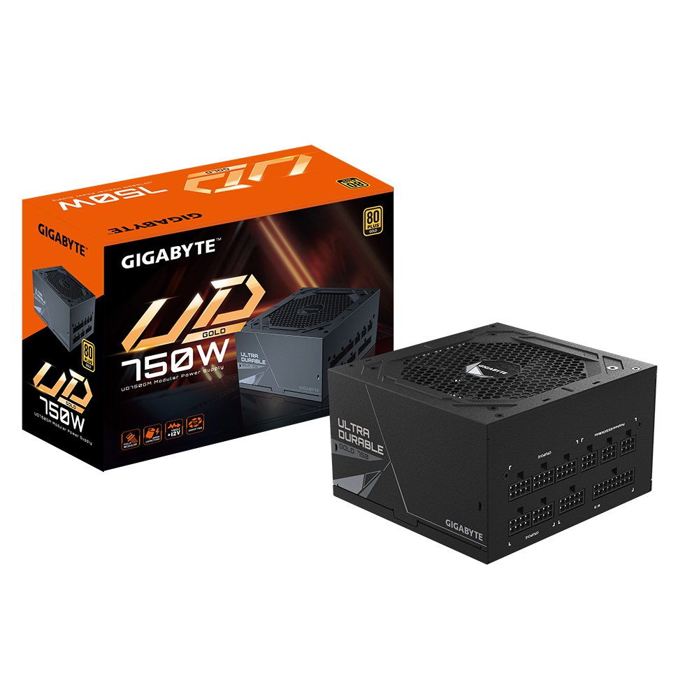 EAN 4719331552671 - GIGABYTE GP-UD750GM unidad de fuente de alimentación 750 W 20+4 pin ATX ATX Negro imagen 7