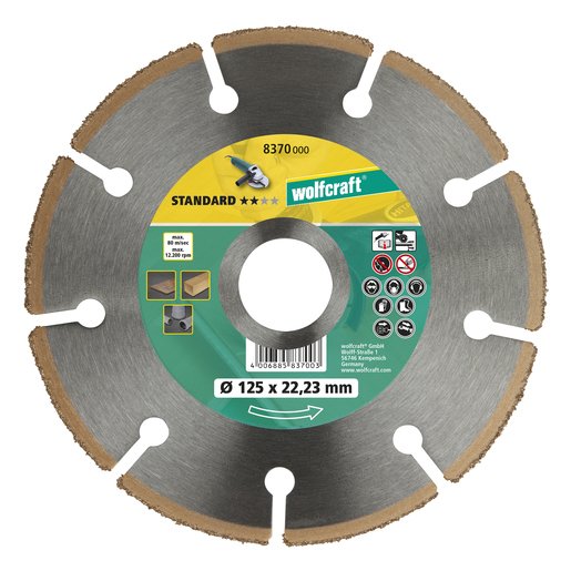 Disco De Corte Ct "Standard" Ø115mm 8369000 Wolfcraft