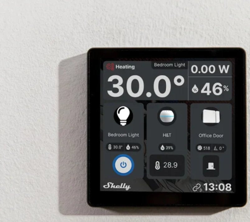 Shelly Accessories "Wall Display Negro + Blu H&T Negro" Bundle Android Schwarz