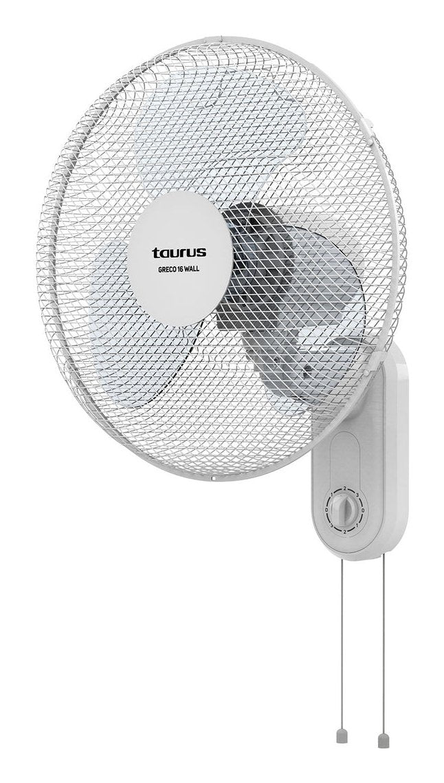 Pae Ventilador Pared Taurus Greco 16 Wall 40cm 45w 3vel Tirador 944676000