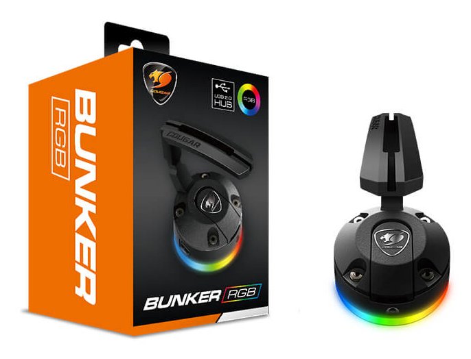 Cougar Gaming Bunker S Rgb Soporte Para Auriculares