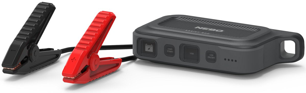Arrancador 800amps+Powerbank 8100 Mah Assist 800 Jump Starter. Nebo