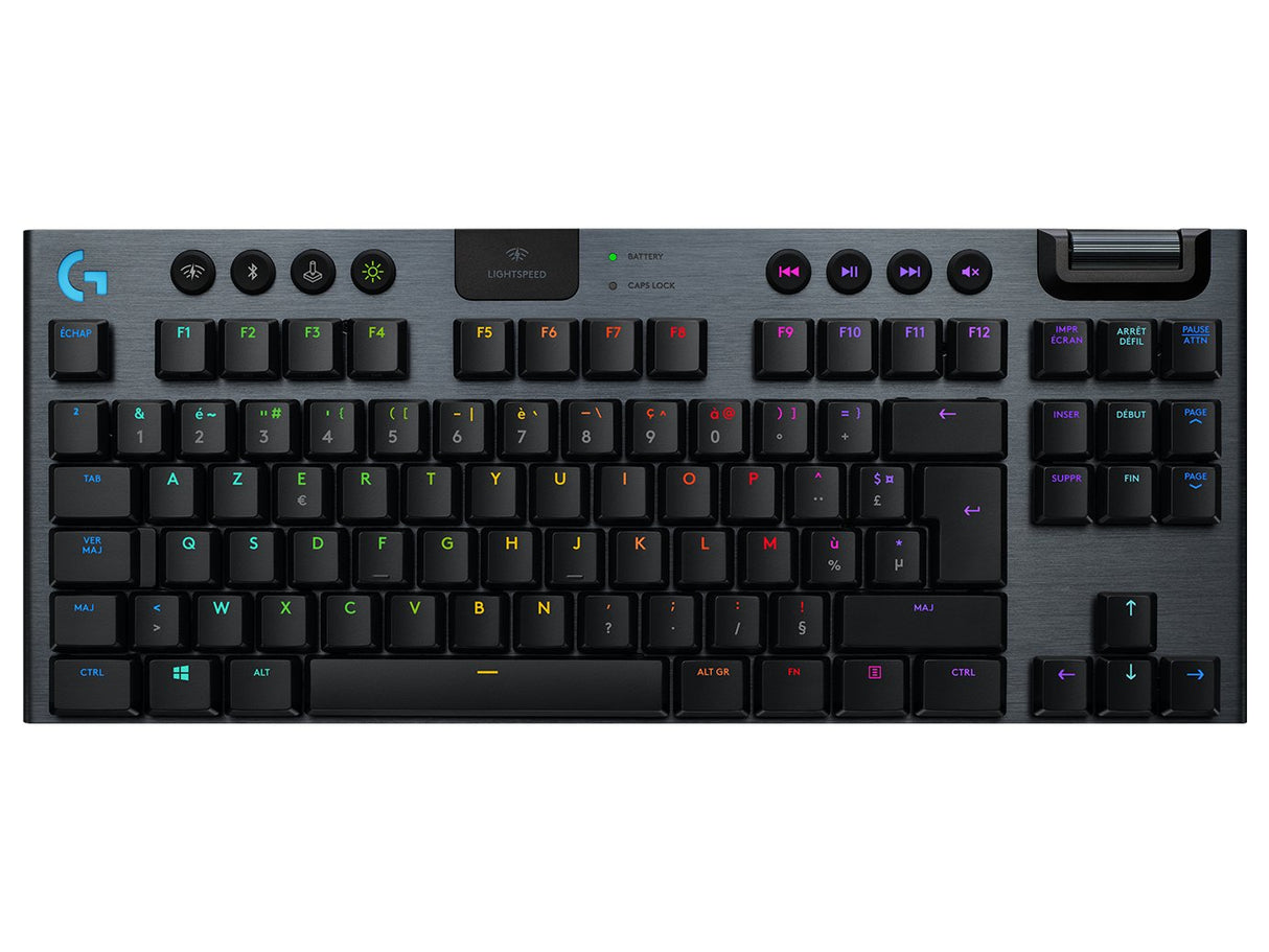 EAN 5099206088764 - Logitech G 920-009497 teclado Juego RF Wireless + Bluetooth AZERTY Francés Carbono imagen 1