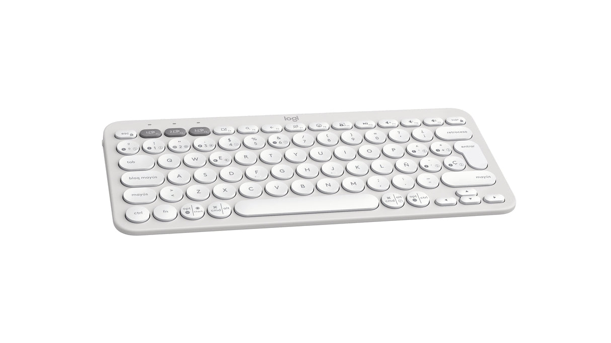 EAN 5099206111226 - Logitech 920-011828 teclado Universal Bluetooth QWERTY Español Blanco imagen 4