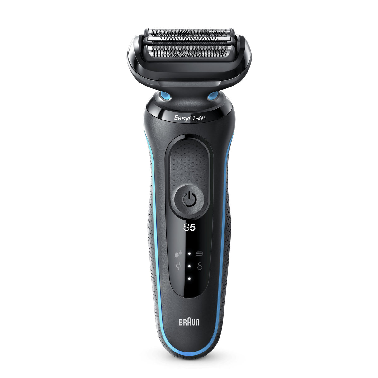 EAN 4210201242284 - Braun Series 5 50-M1000s Máquina de afeitar de láminas Negro, Azul imagen 2