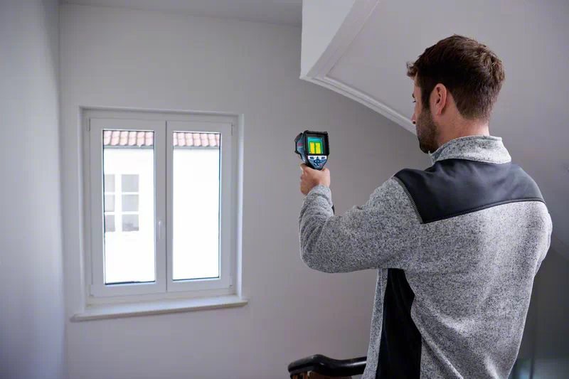 EAN 3165140975964 - Bosch GTC 600 C Noise equivalent temperature difference (NETD) IR Negro, Azul 256 x 192 Pixeles Pantalla imagen 3