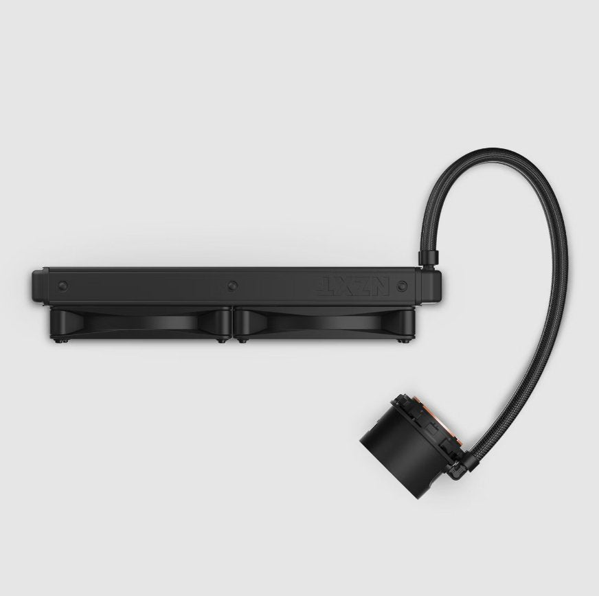 Refrigerador Liquido Cpu Nzxt Kraken 280 2x140 Negro Display Lcd Rl-Kn280-B1