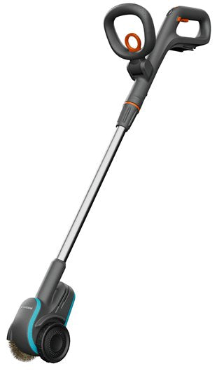 Cepillo Para Juntas Inalámbrico Gardena Easyweed 1800/18v P4a Solo, Quitahierbas Gris/Turquesa, Sin Batería Ni Cargador, Power For All Alliance 14820-55
