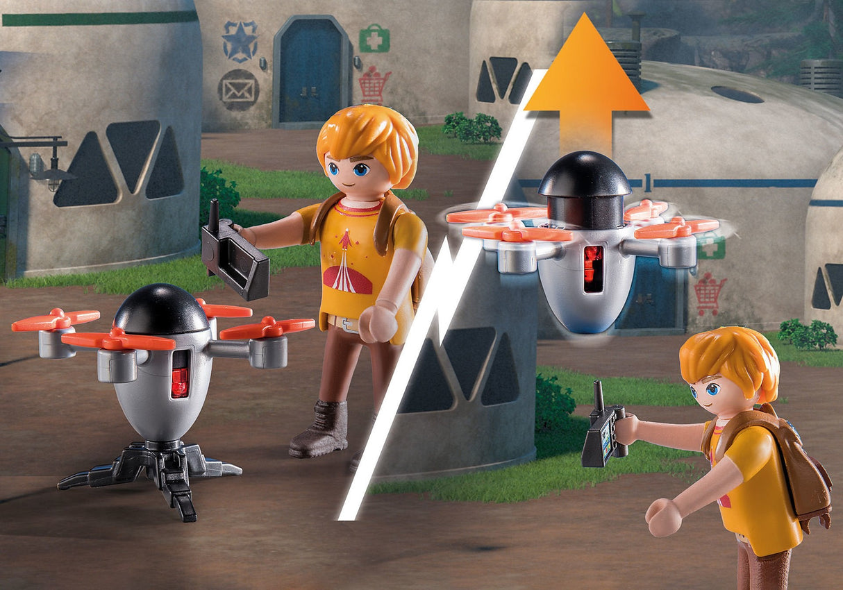 Playmobil 71081 Dragons: The Nine Realms - Thunder & Tom, Konmruktionsspielzeug 71081