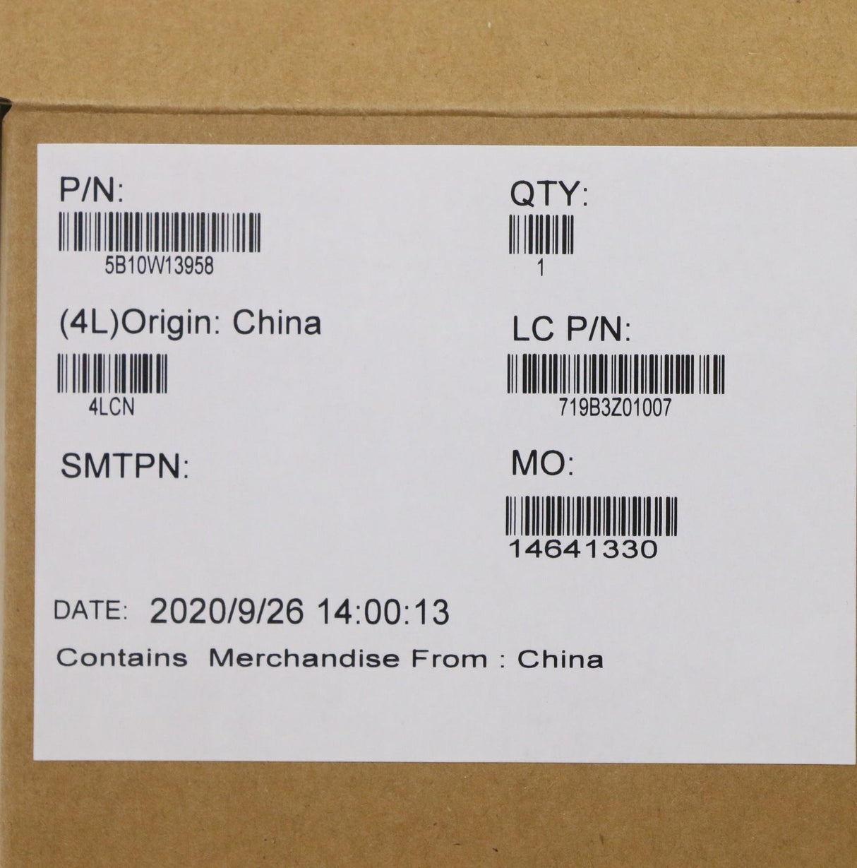 EAN 5704174327264 - Lenovo 5B10W13958 refacción para laptop Batería imagen 3