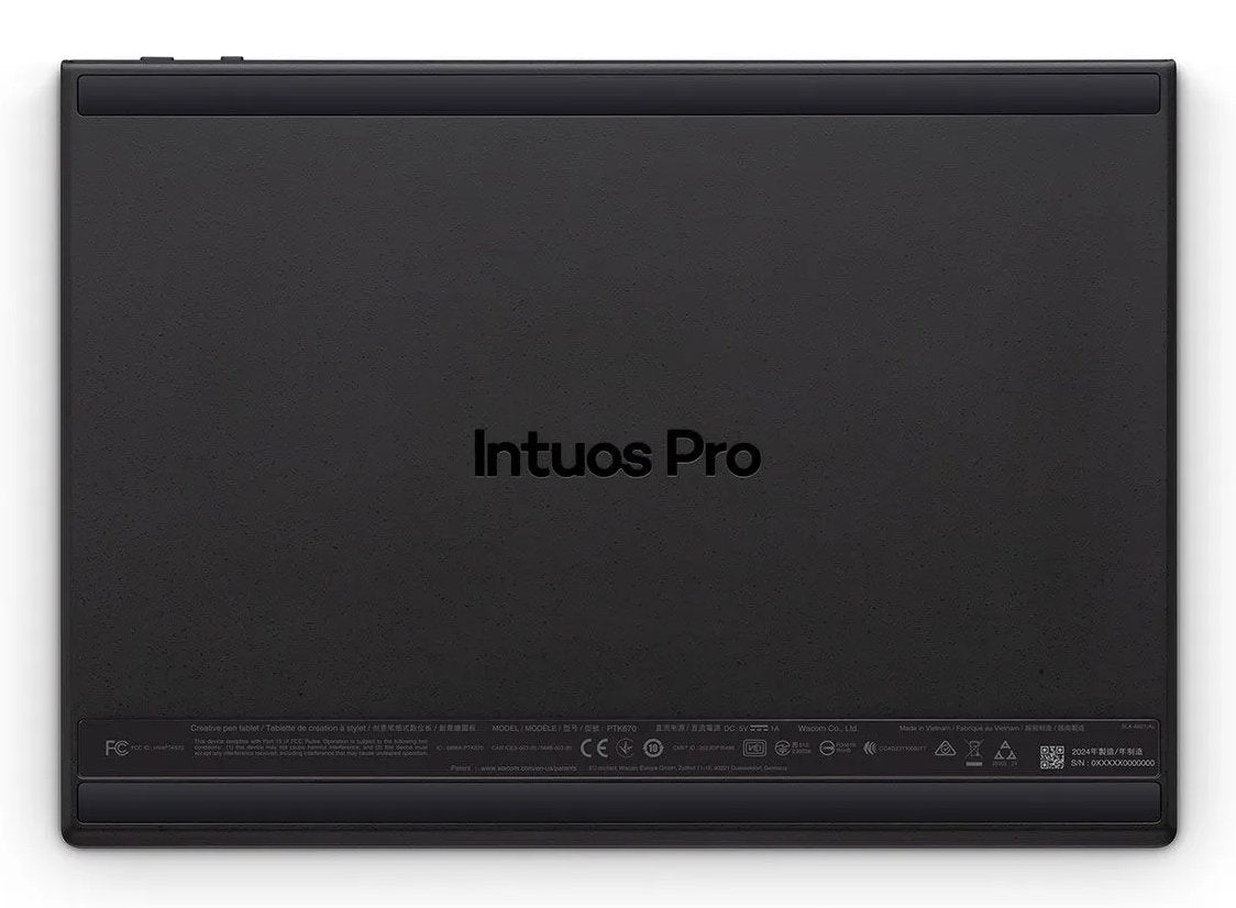 Tableta Digitalizadora Wacom Intuos Pro Medium 2025 263 X 148 Mm Usb/Bluetooth Negro