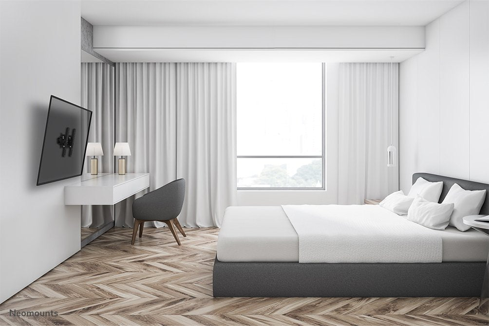 Soporte De Pared 24-55'' 25kg Negro Neomounts