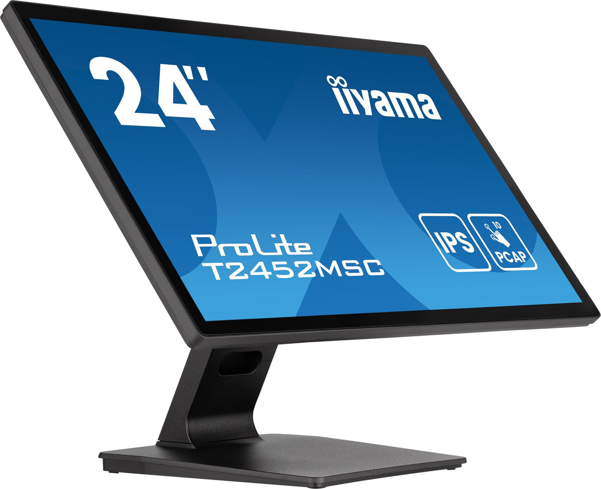 Monitor Iiyama Prolite T2452msc-B1ag (23.8") 1920 X 1080 Pixeles Full Hd Led Pantalla Táctil Negro