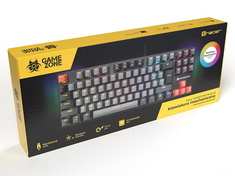 Tracer Mechanical Keyboard Gamezone Strike 87