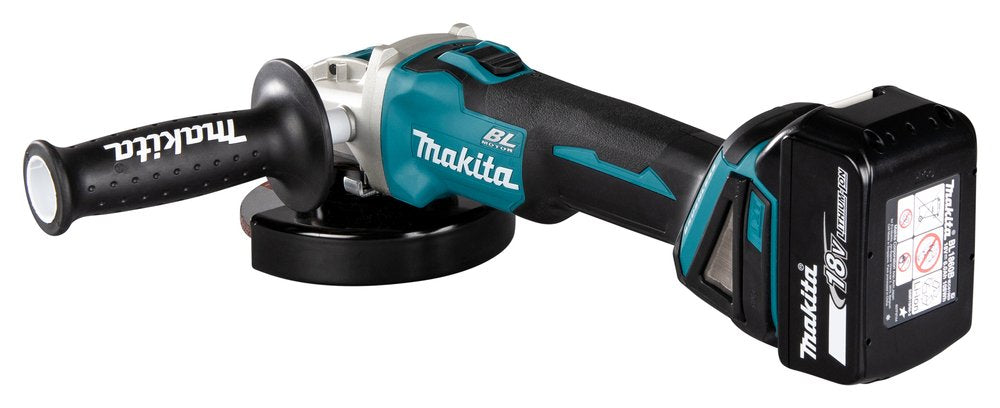 Makita Amoladora Angular Inalámbrica X-Lock Dga521zx1, 18 Voltios Dga521zx1