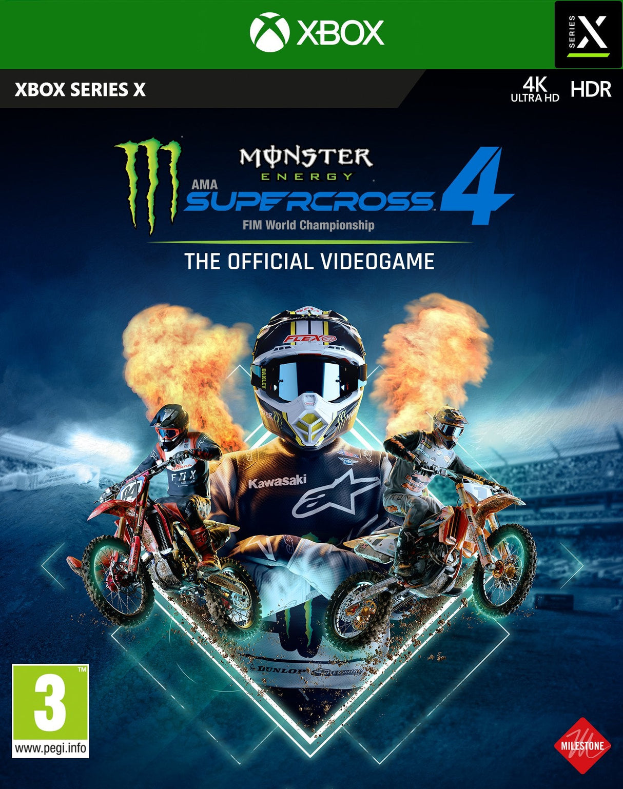 Juego Monster Energy Supercross The Official Videogame 4 Xbox Series X