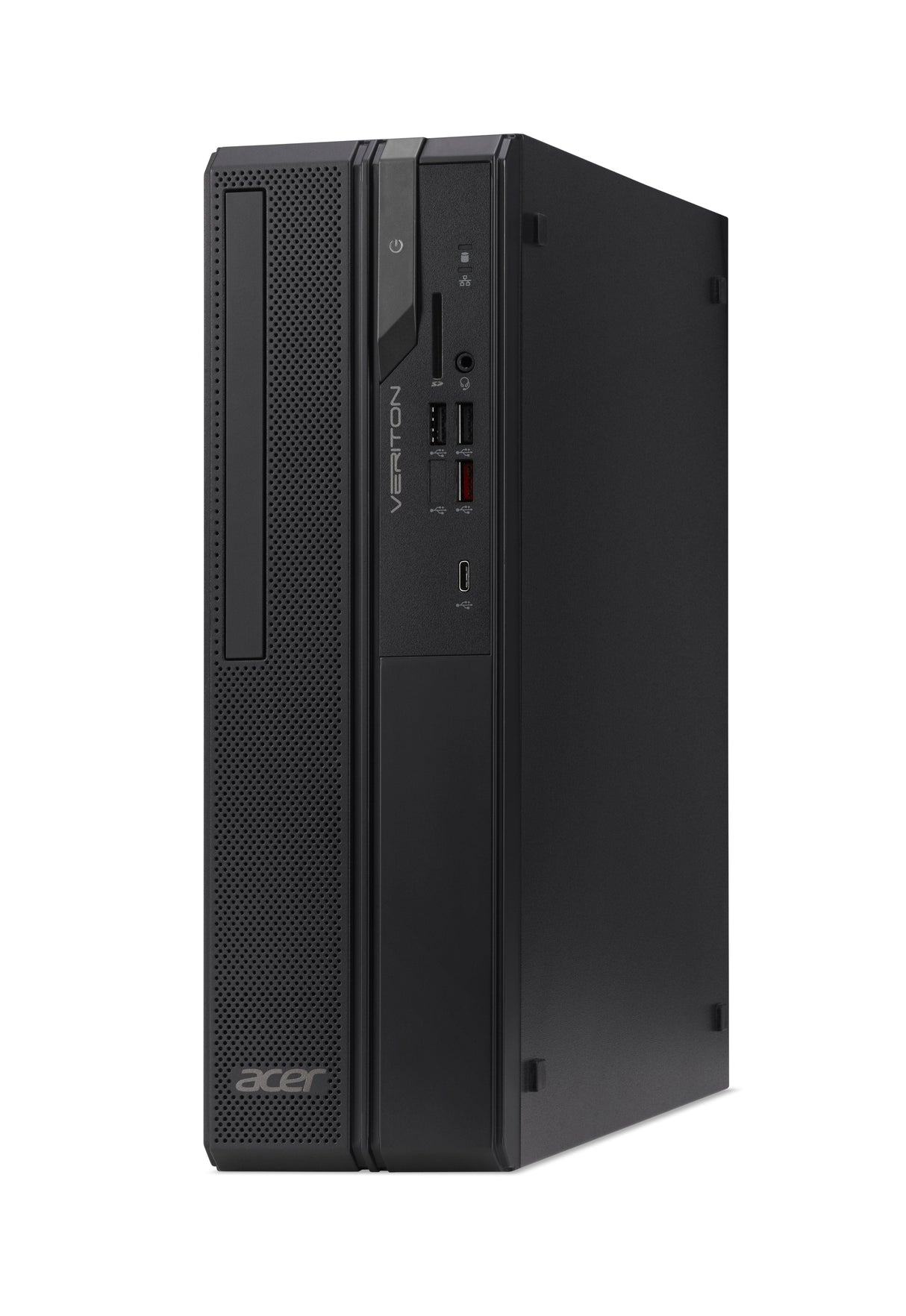 Pc Acer Veriton X2 Vx2735g Torre Compacta Core Ultra 7 265 / Hasta 5.3 Ghz Ram 16 Gb Ssd 512 Gb Intel Graphics Gigabit Ethernet Ieee 802.11ax (Wi-Fi 6) Bluetooth 5.4 Ieee 802.11be (Wi-Fi 7) Win 11 Pro Monitor: Ninguno