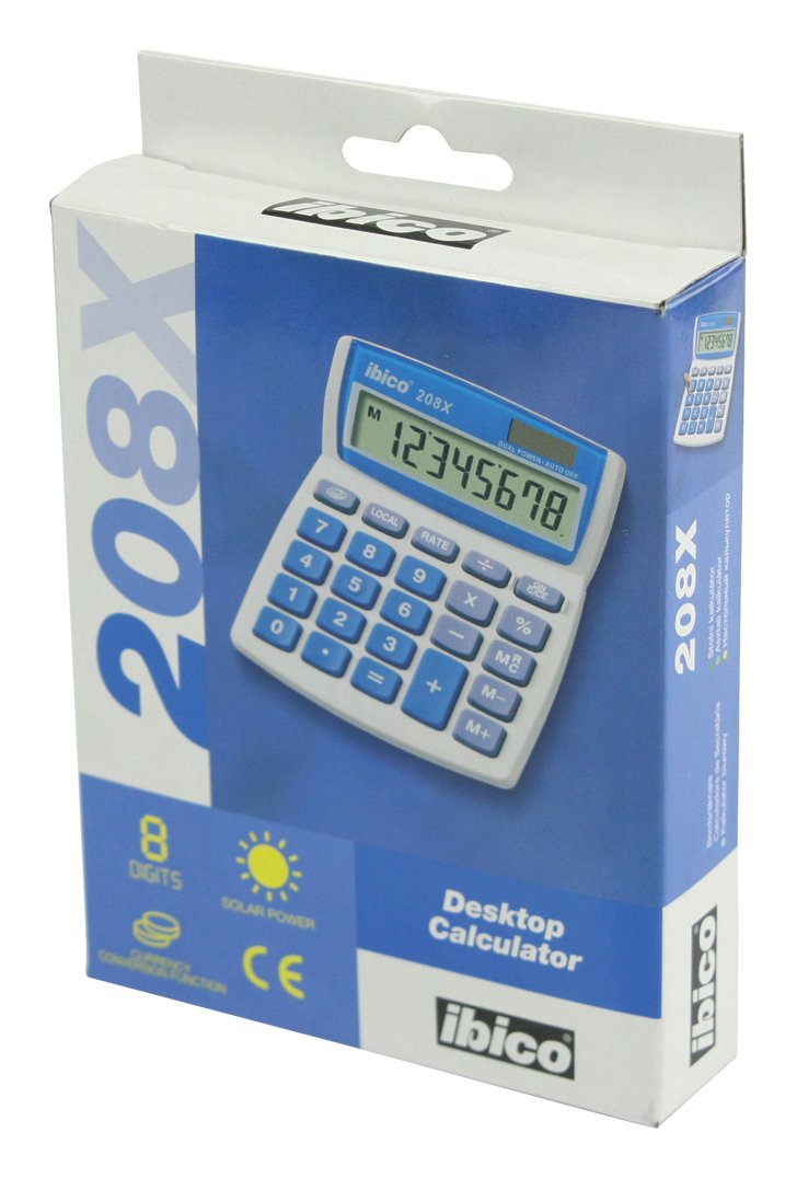 Ibico Calculadora 208 X 8 Digitos