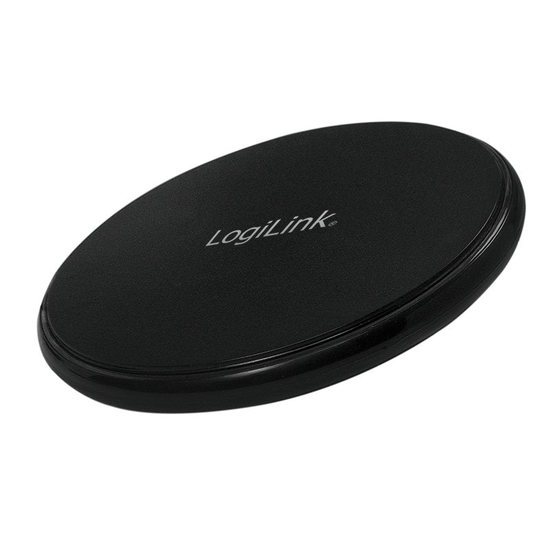 Logilink Pa0178 Cargador De Dispositivo Móvil Smartphone, Tableta Negro Usb Cargador Inalámbrico Carga Rápida Interior