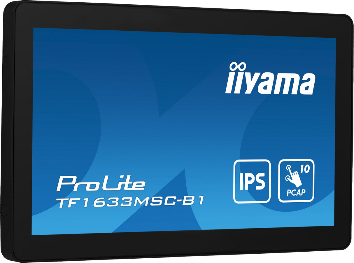 EAN 4948570122530 - iiyama ProLite TF1633MSC-B1 pantalla para PC 39,6 cm (15.6") 1920 x 1080 Pixeles Full HD Pantalla táctil imagen 5