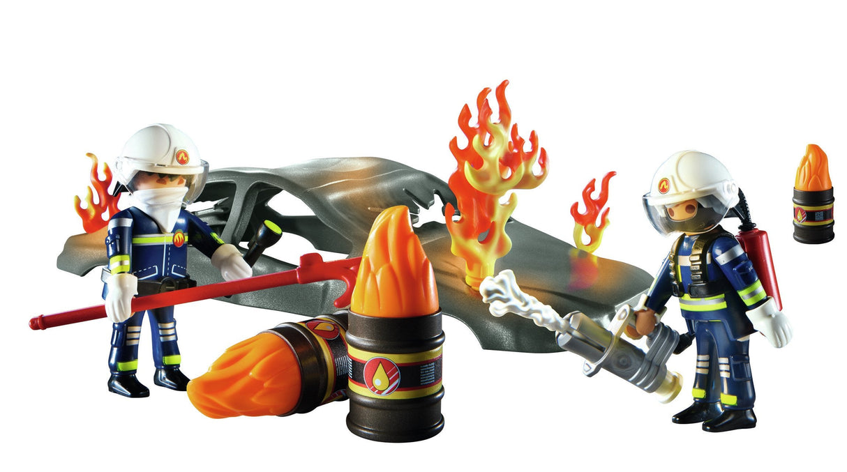 Playmobil 70907 Starter Pack Simulacro De Incendio