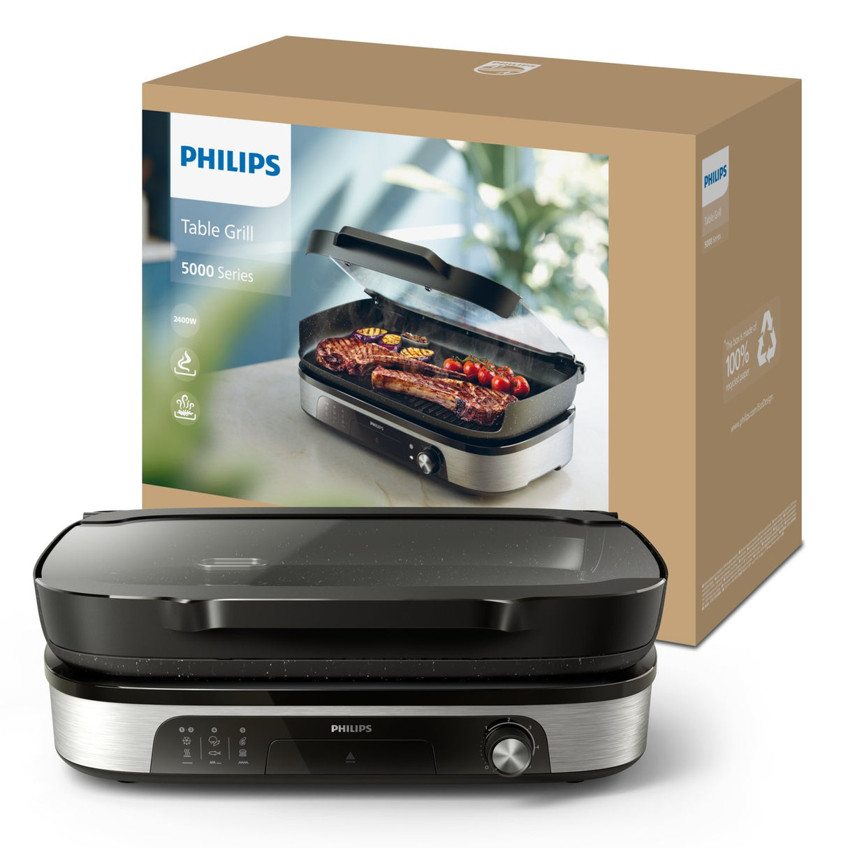 EAN 8720389056666 - Philips HD6212/90 parrilla eléctrica de contacto imagen 4