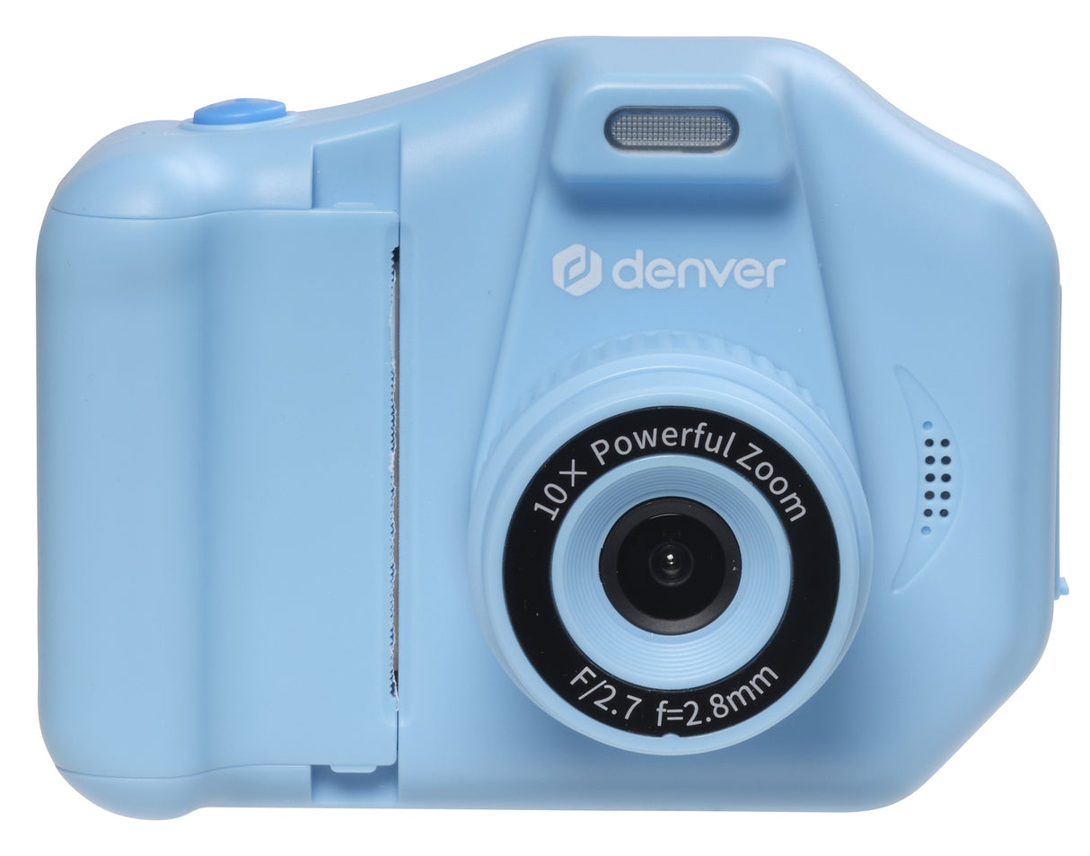 Denver Kpc-1370 Blue Kids Camera With Drucker