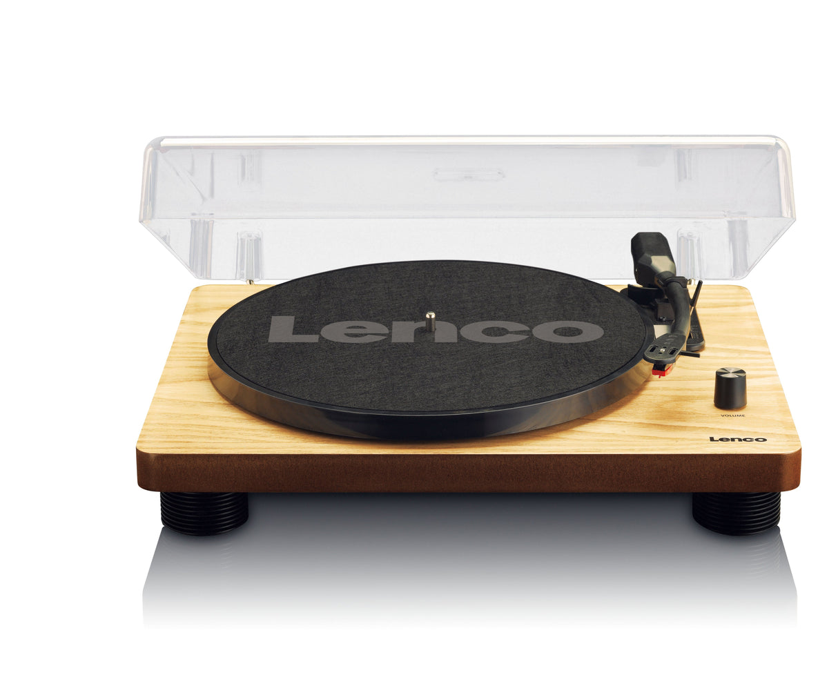 Lenco Ls-50 Tocadiscos De Tracción Por Correa Madera