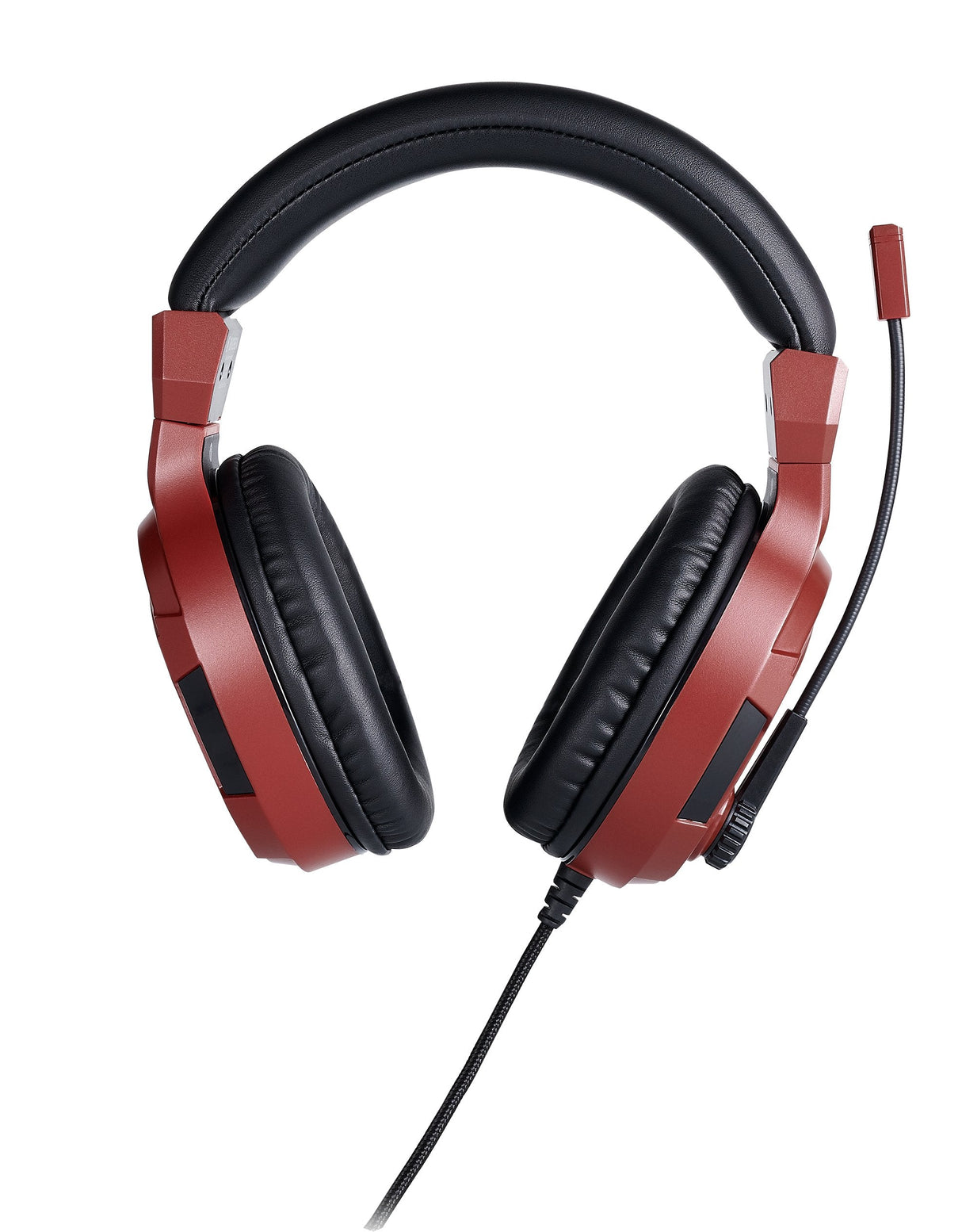 Auriculares Nacon Ps4ofheadsetv3red Bigben Con Micrófono Rojo