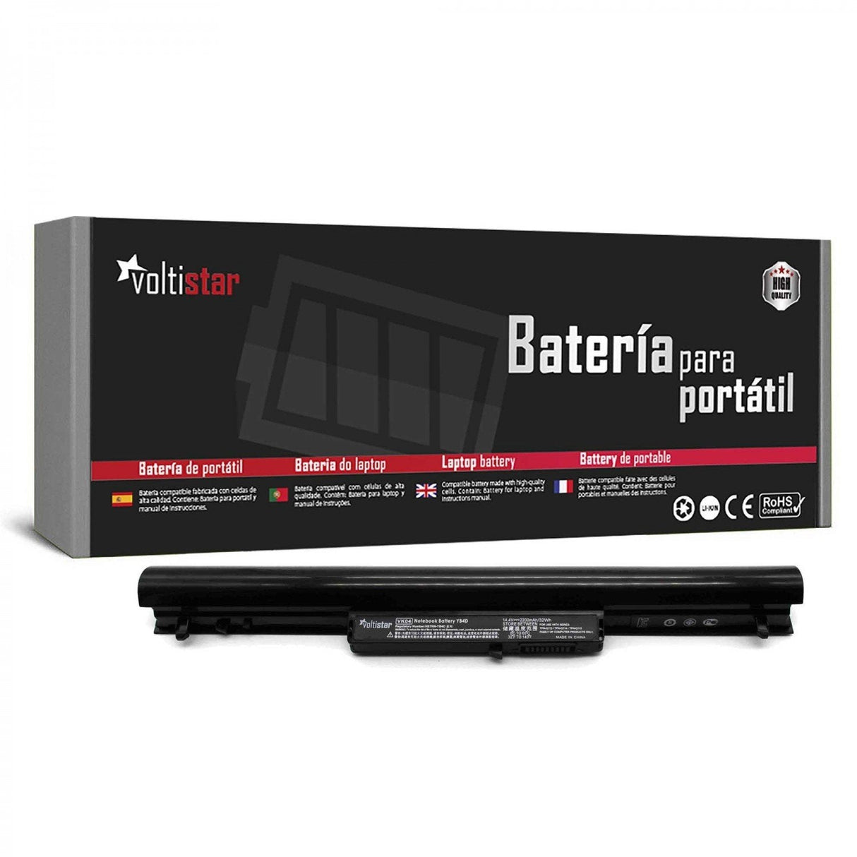 Batería Para Hp Pavilion / Sleekbook 15-B137ss 695192-001 / Tpn-Q113 Tpn-Q115 Vk04
