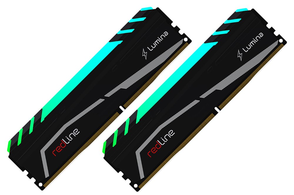Mushkin Memoria 32 Gb Ddr5 6400 (2x 16 Gb) Kit Dual Negro Redline Lumina Mla5c640a77p16gx2