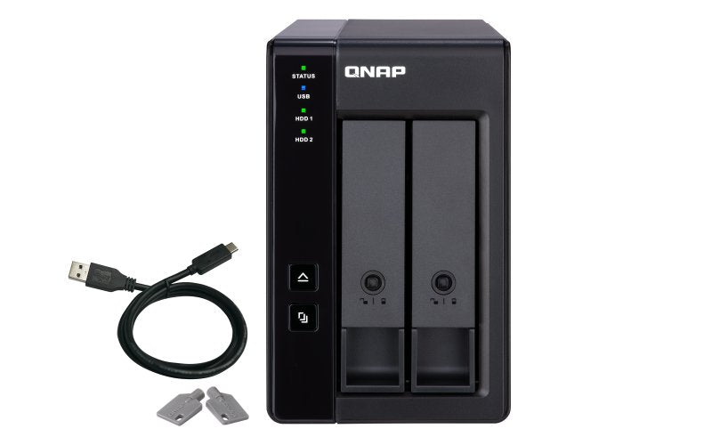 Das Qnap Tr-002 2 Bahías 3.5'- 2.5' Formato Torre