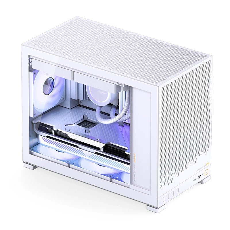 Caja Micro-Atx Jonsbo D32 Std Cristal Templado Blanco