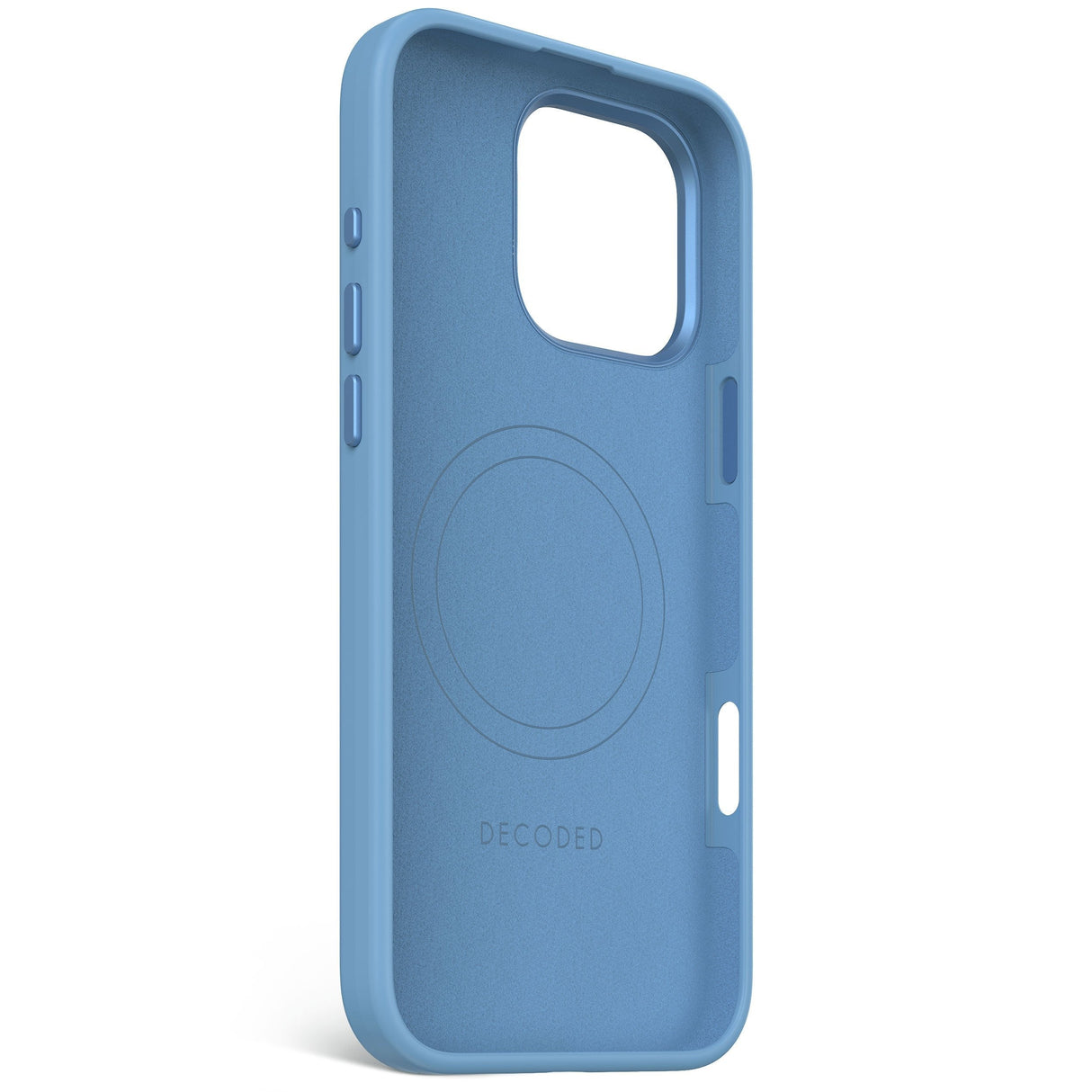 Decoded Antimicrobial Silicone Backc. Iphone 16 Pro Max L. Blue